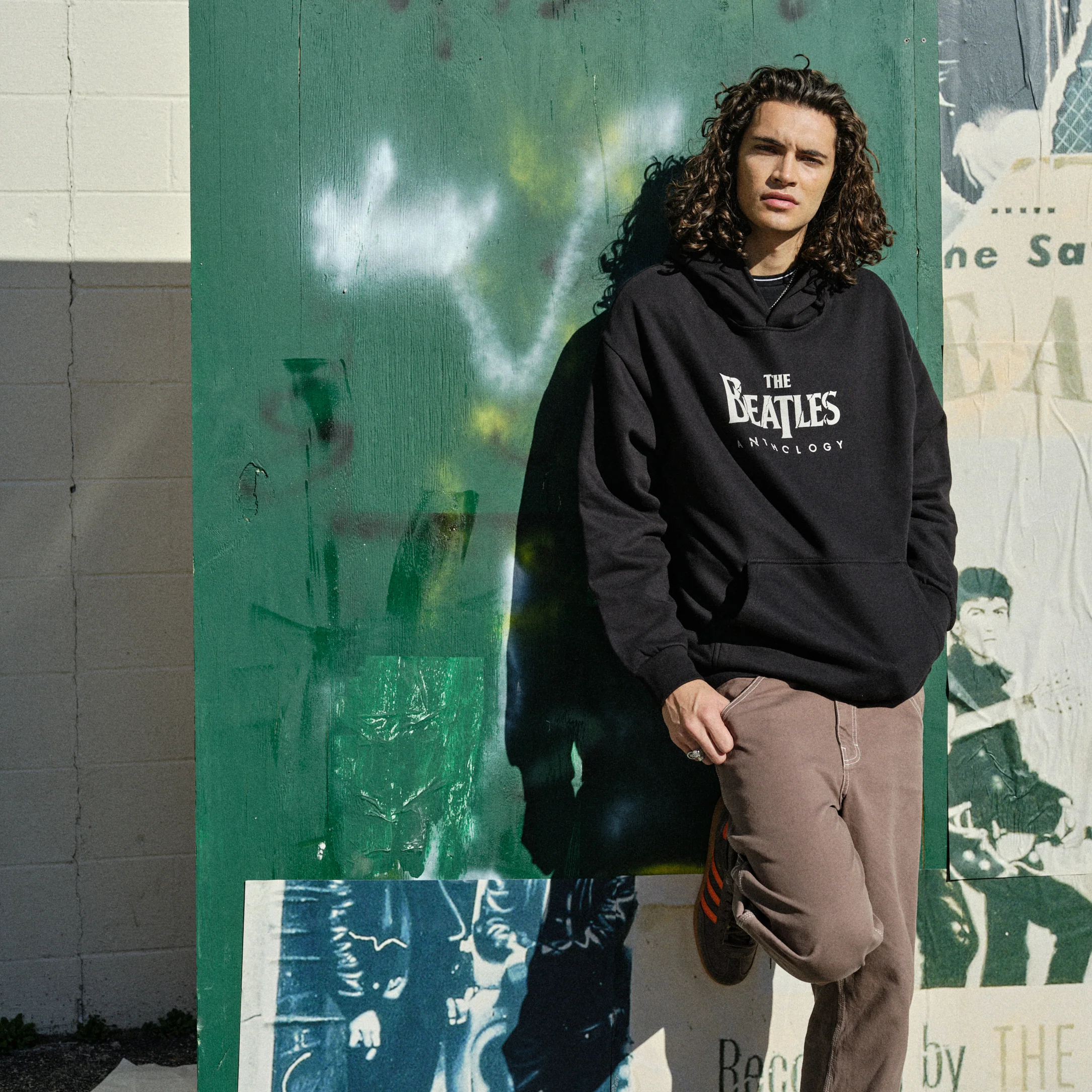 Anthology Black Logo Hoodie - Image 4