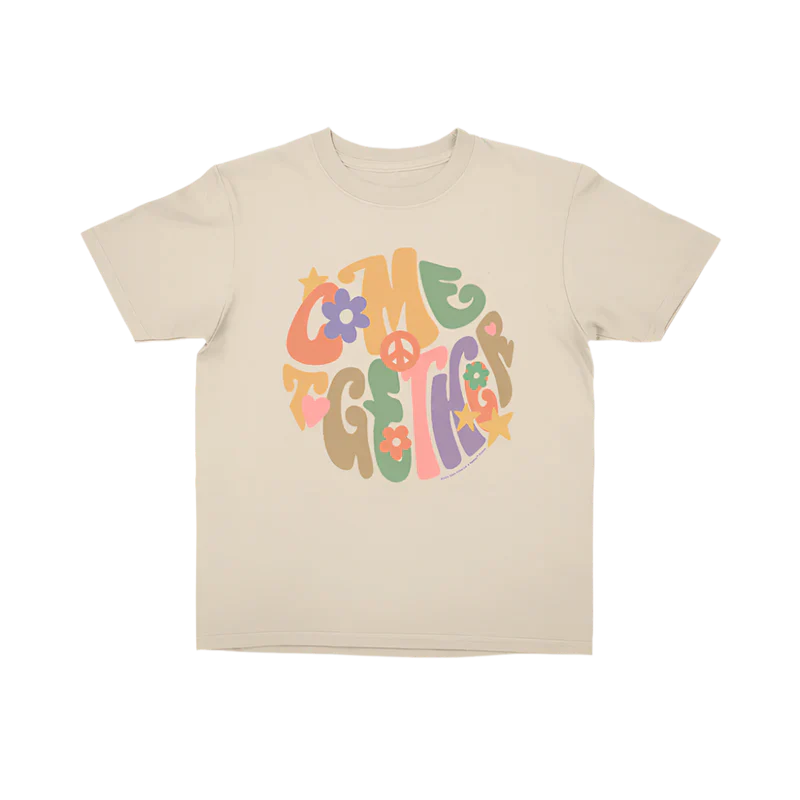 Come Together Beige Youth T-Shirt