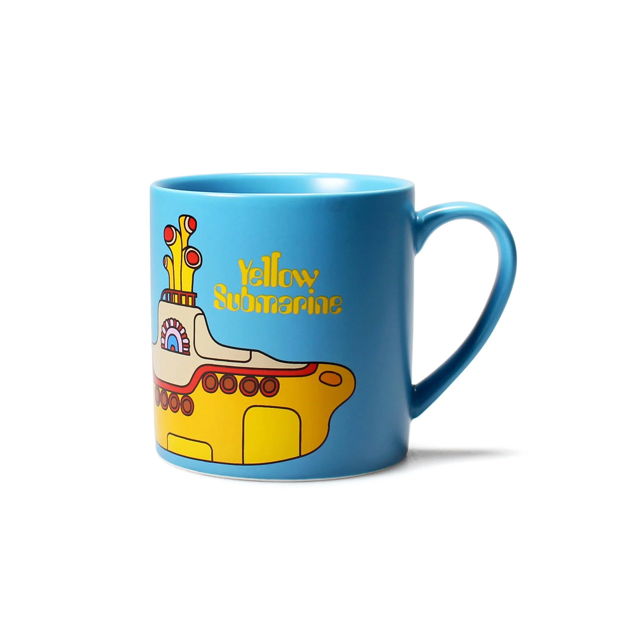 Yellow Submarine Blue Ceramic Mug