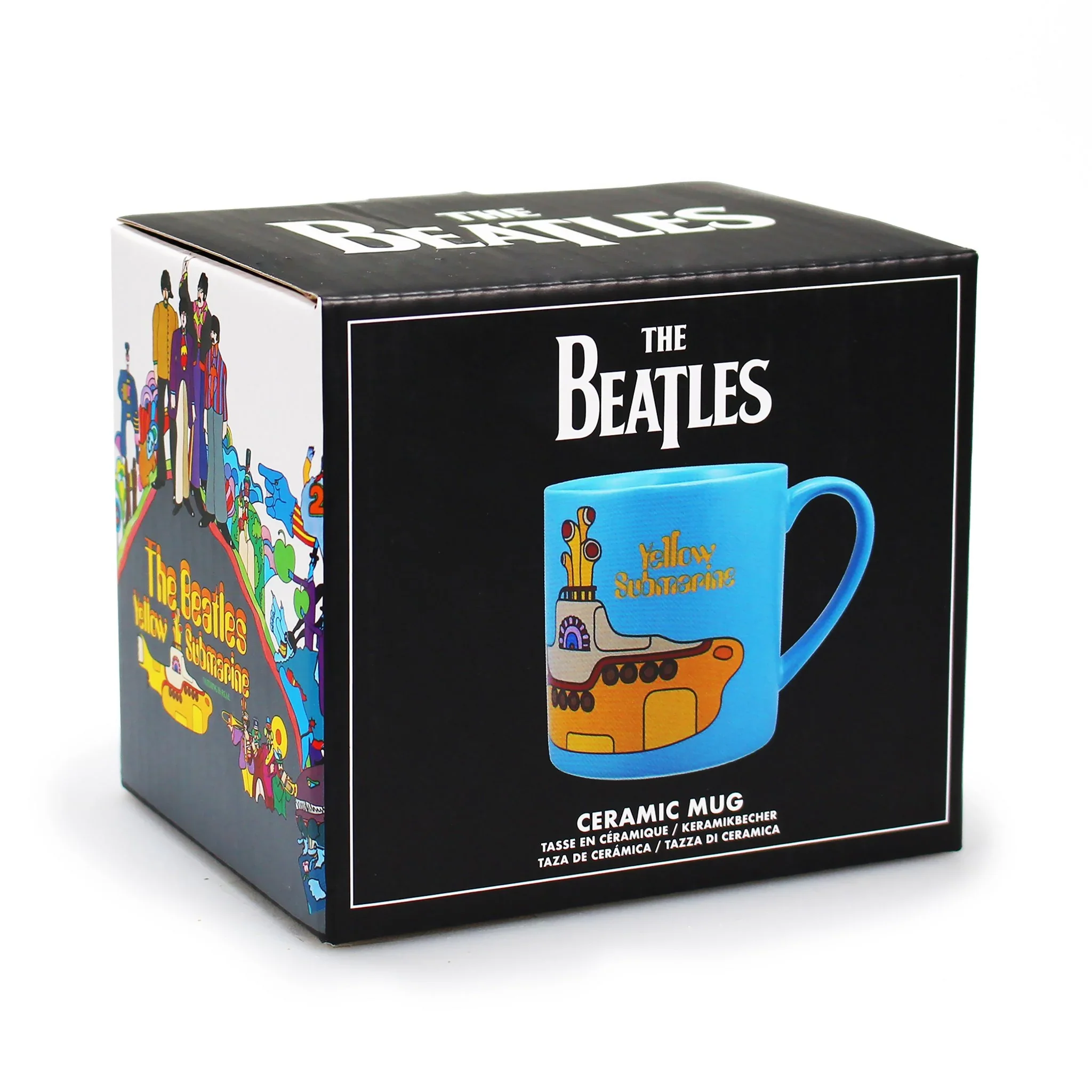 Yellow Submarine Blue Ceramic Mug - Image 3